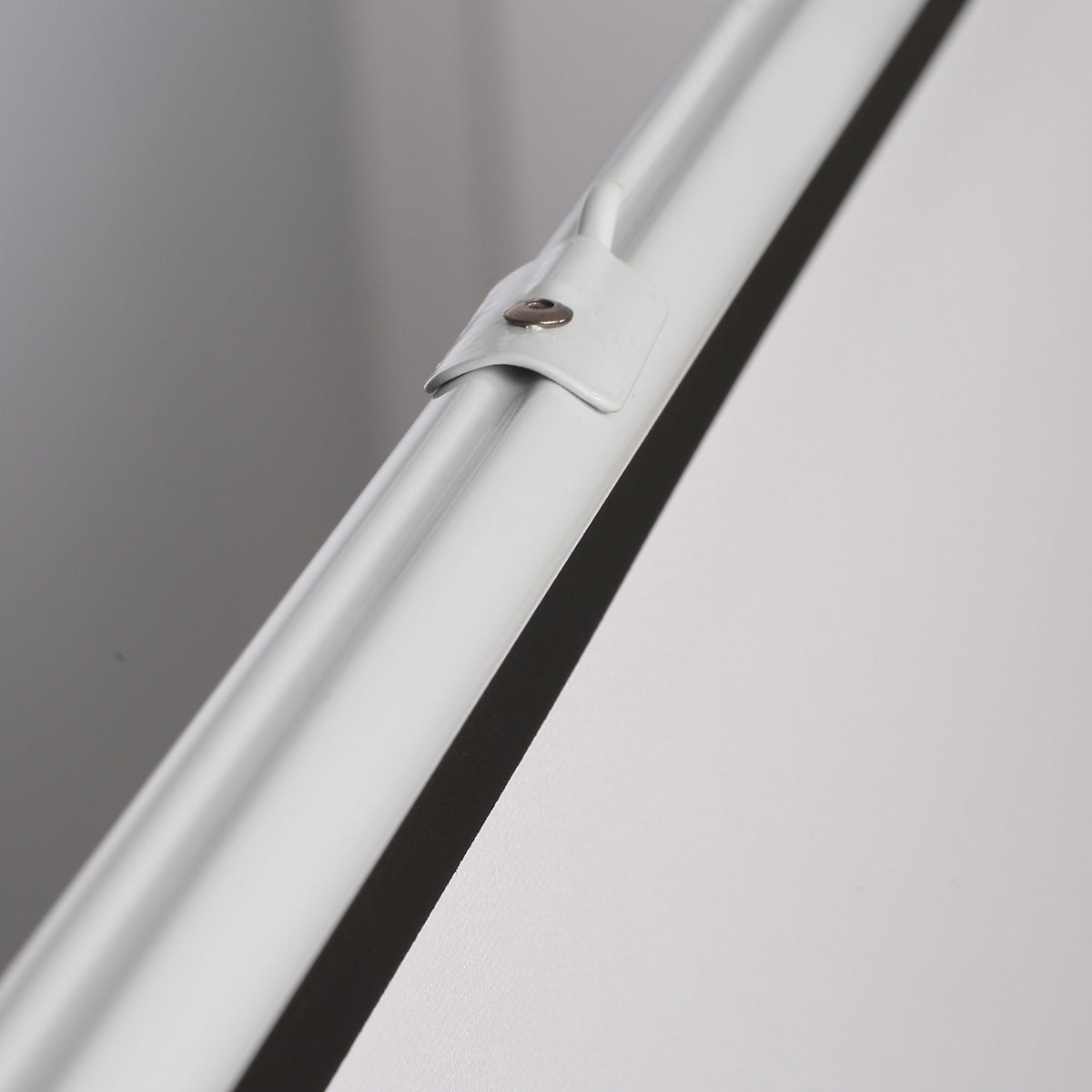 Ecrã de Projeção Manual com Suporte 100 Polegadas Ecrã de Projeção Portátil Formato 4:3 para Interior e Exterior Cinema em Casa Pátio 203x152 cm Branco — foto 8