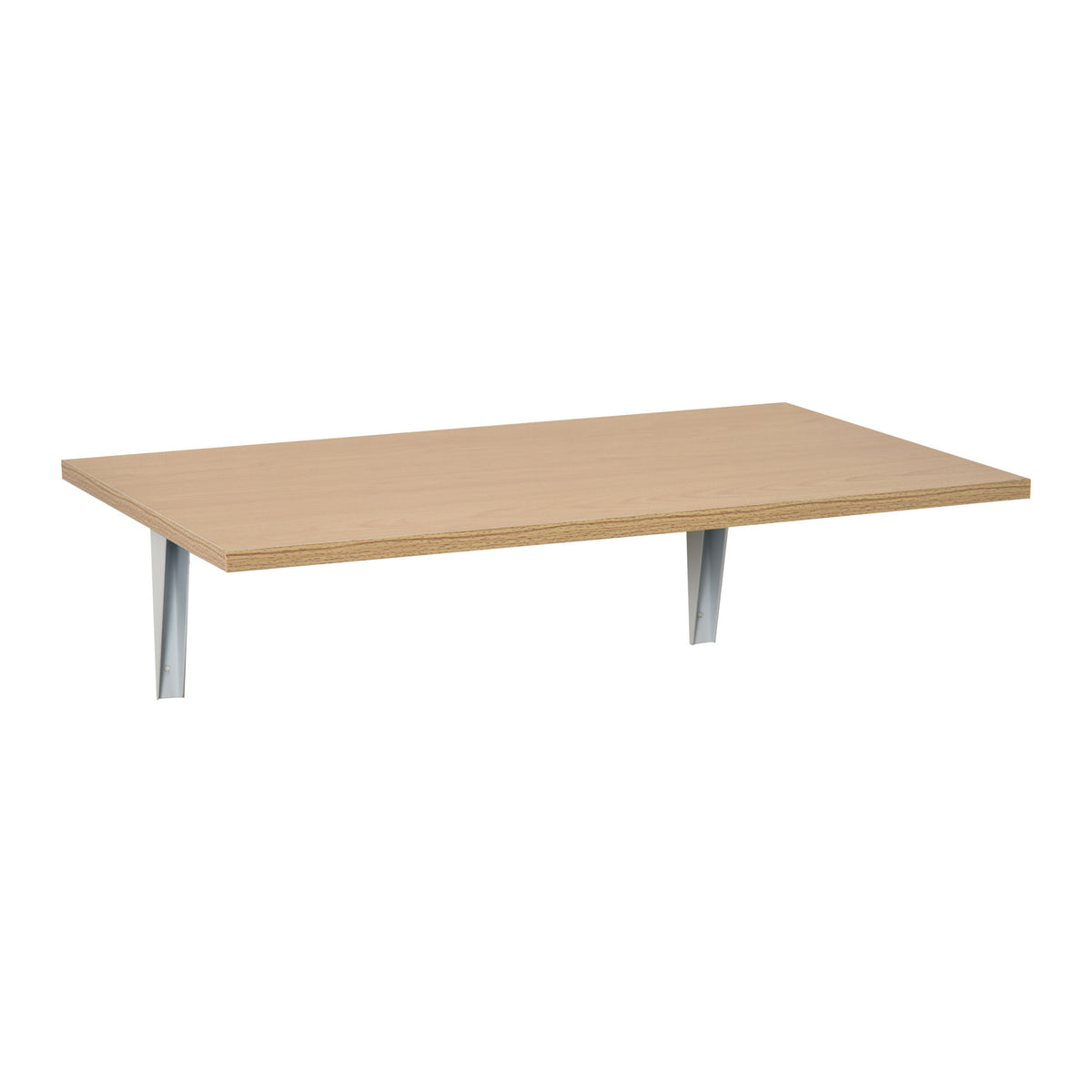 Mesa Dobrável de Parede Mesa Auxiliar Suspensa para Cozinha Sala de Jantar 60x40x20cm Madeira Natural — foto 1