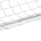 Conjunto de 2 Balizas de Futebol com Rede e Bola para Crianças e Adultos, Brinquedo Desportivo de Exterior para Jardim com Bomba de Enchimento, Aço e Poliéster, 78x46x56 cm, Branco — foto 8