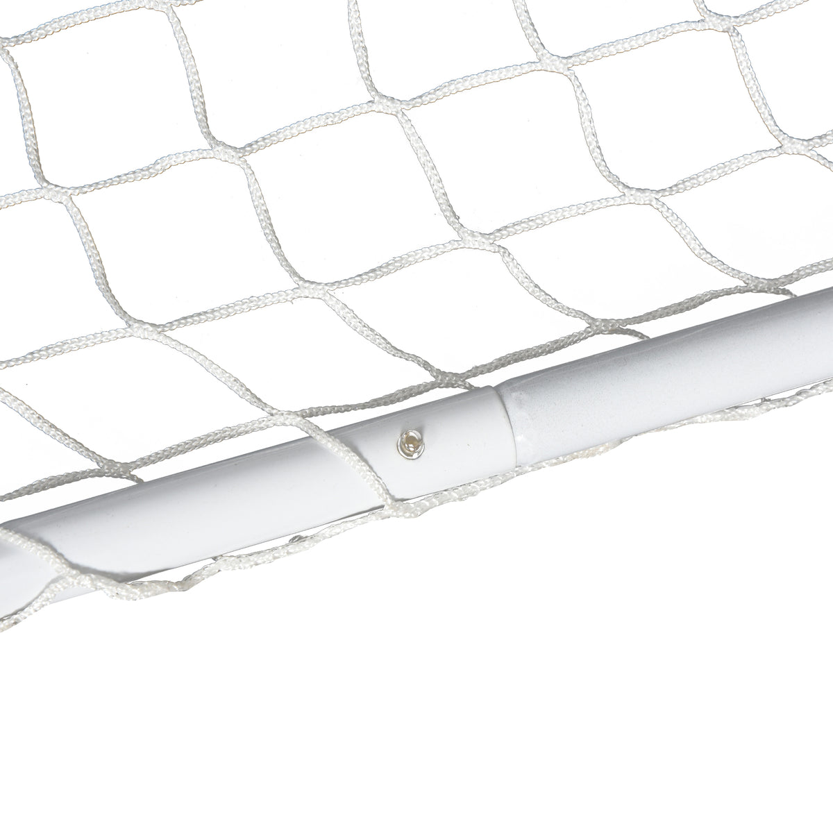 Conjunto de 2 Balizas de Futebol com Rede e Bola para Crianças e Adultos, Brinquedo Desportivo de Exterior para Jardim com Bomba de Enchimento, Aço e Poliéster, 78x46x56 cm, Branco — foto 8
