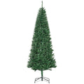 Árvore de Natal Artificial 210cm com 865 Ramos Ecológicos Decoração de Natal para Interiores Φ91x210cm Verde — foto 1