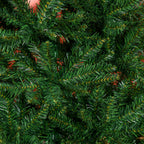 Árvore de Natal Artificial 210cm com 865 Ramos Ecológicos Decoração de Natal para Interiores Φ91x210cm Verde — foto 8