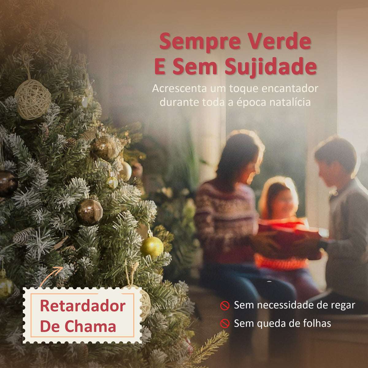 Árvore de Natal Artificial 180 cm Árvore de Natal com 910 Ramos com Efeito Neve 58 Pinhas e Suporte Metálico Dobrável Montagem Fácil para Sala Interior Verde — foto 4