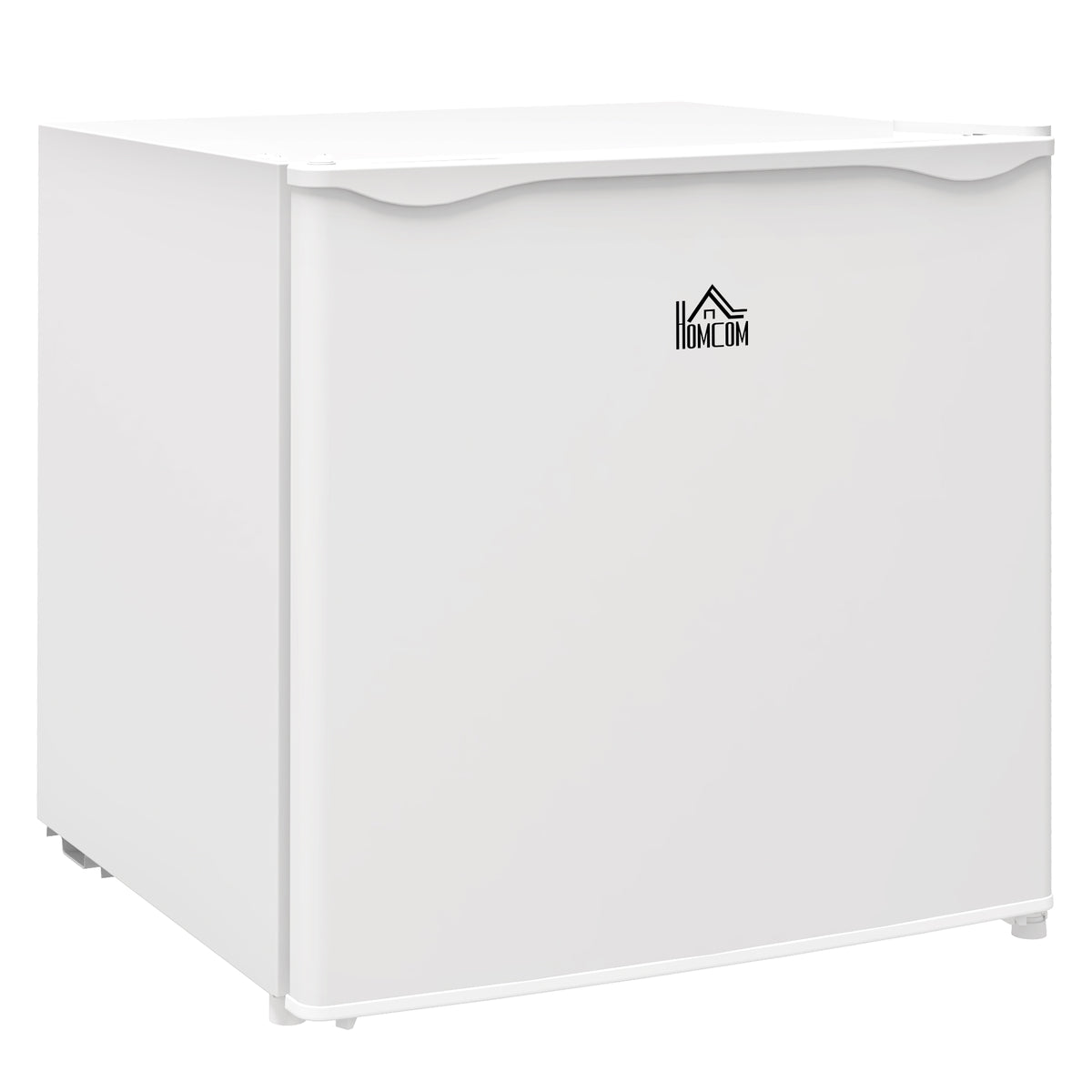 Mini Congelador Vertical 35 L Congelador Pequeno Silencioso com Porta Reversível Temperatura Ajustável e Prateleira Amovível para Casa Escritório 47x44,2x48,8 cm Branco — foto 1