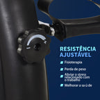 Mini bicicleta Estática Aparelho de Exercício Braços e Pernas Resistência ajustável Tela LCD 39x40x31cm — foto 7