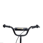 Trotinete com 2 Rodas de 12 Polegadas Trotinete para Crianças com Guiador Ajustável Freio e Cavalete Carga Máxima 100kg 120x52x80-88cm Preto — foto 8