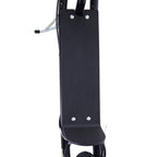 Trotinete com 2 Rodas de 16 Polegadas Trotinete para Crianças com Altura Ajustável e Freio 143x58x92-100 cm Preto — foto 8