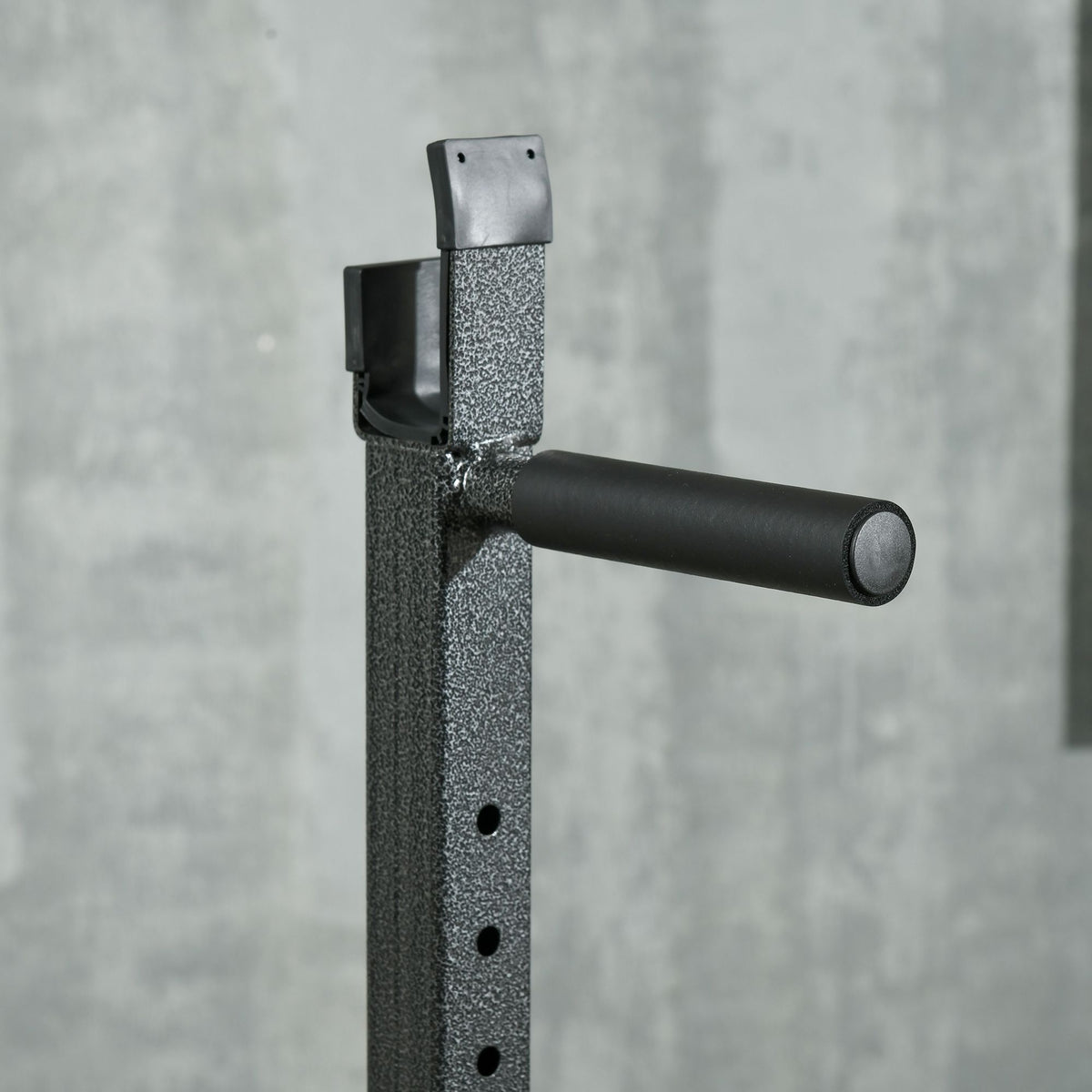 Suporte para Barras de Pesos Multifuncional com Largura e Altura Ajustáveis Suporte de Musculação com Estrutura de Aço Carga 200 kg para Treino em Casa Ginásio 60-87x65x121-158 cm Preto — foto 7