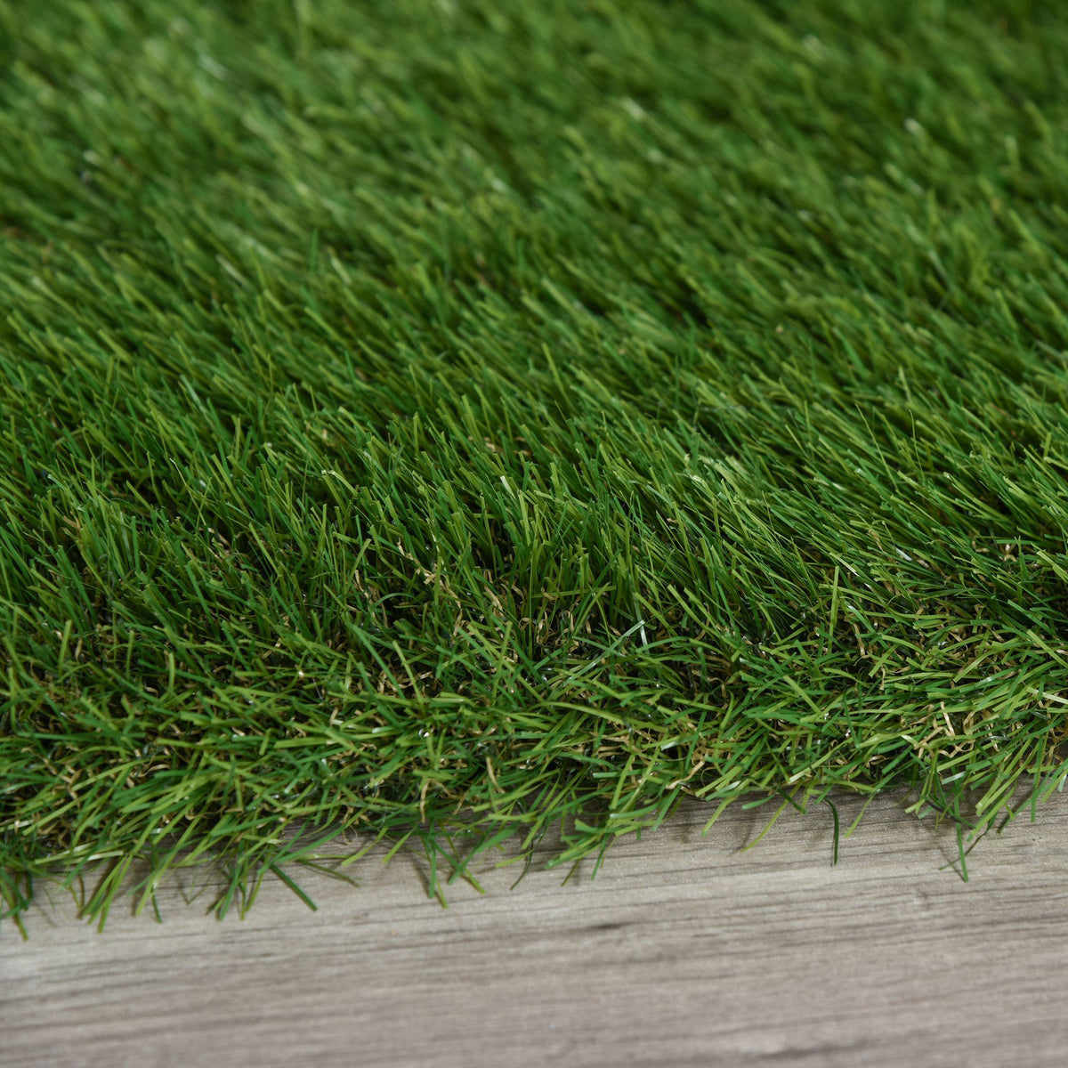 Relva Artificial 40 mm Rolo de Relva Artificial de 1x4 m Realista com Orifícios de Drenagem para Varanda Jardim Pátio Verde — foto 7
