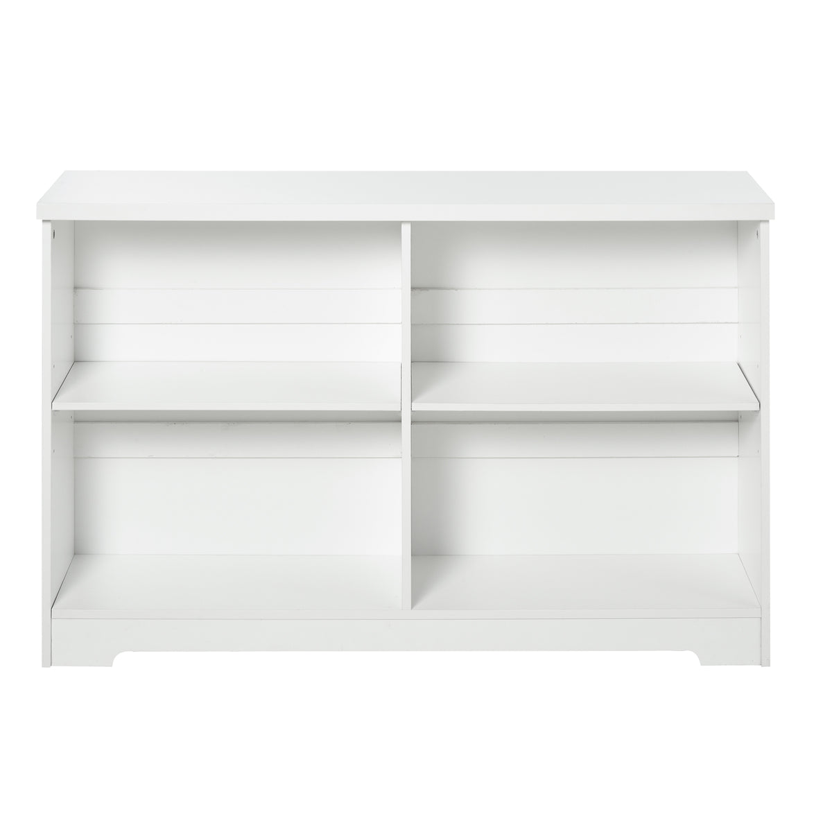 Estante de madeira de4 compartimentos com prateleiras ajustáveis ​​para arquivos 118,2x29,5x76,5 cm — foto 7