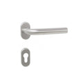 Puxador Porta C/Entrada Cilindro Inox — foto 1