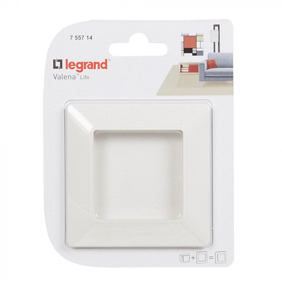 Quadro Simples Série Valena Life Branco — foto 1