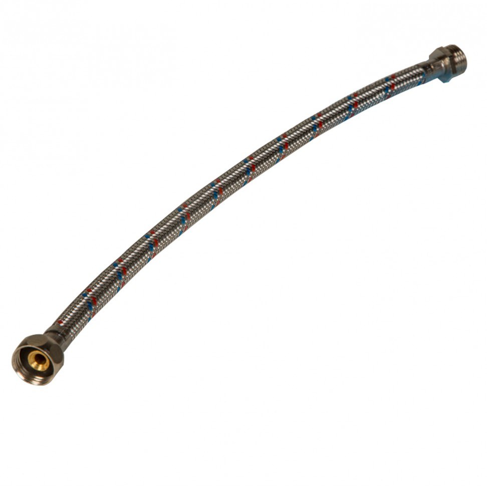 Ligação flexível macho/fêmea 40 cm para torneira 1/2' — foto 1