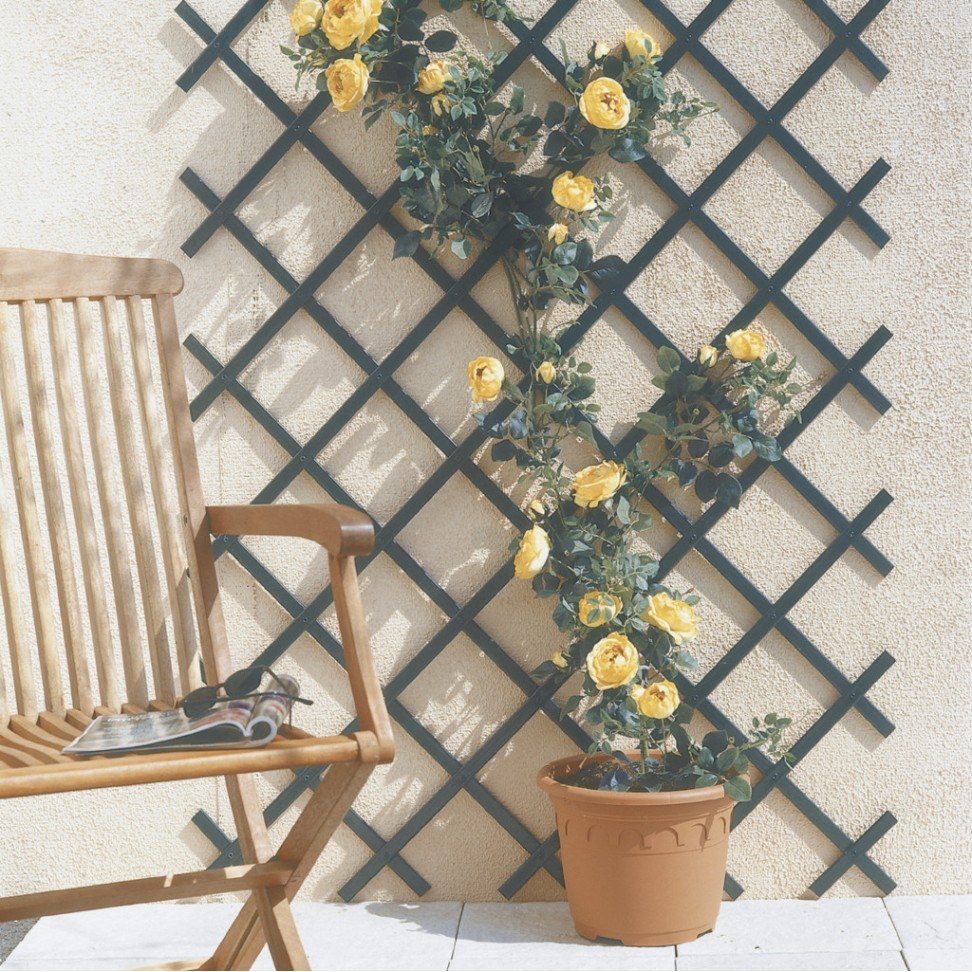Grade Pvc Ext 1x2m Verde — foto 1