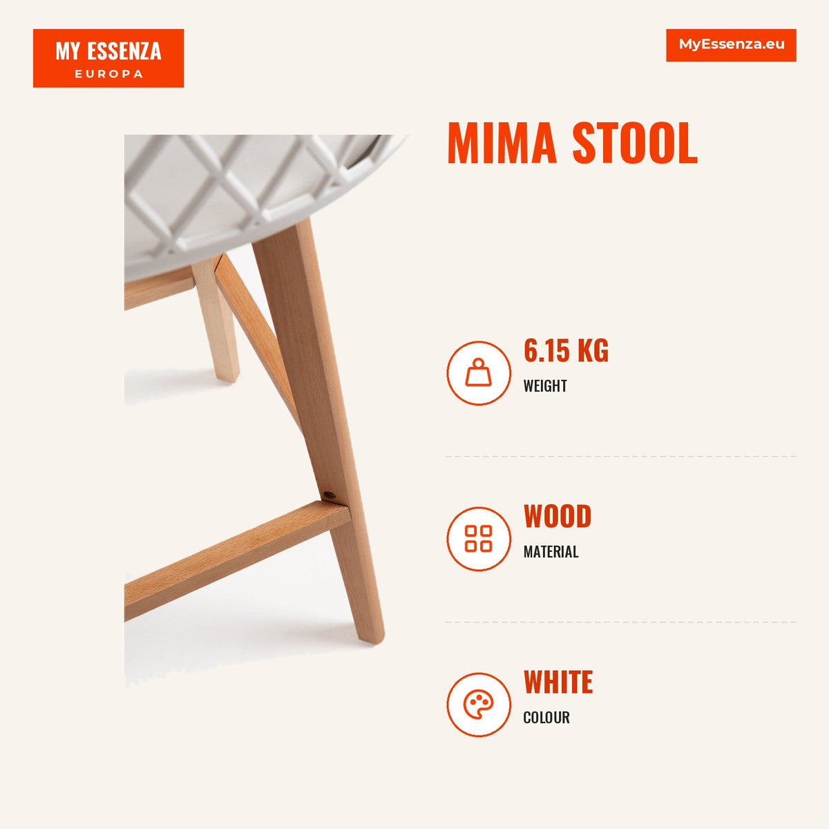 Banco Mima — Branco — Infografia | Infographic — dimensions