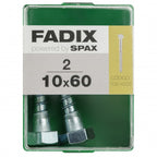 Parafuso Hexagonal Din571 10x60mm M 2un — foto 1