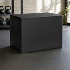 Caixa Pliometria com Fecho de Correr Caixa de Salto com 3 Diferentes Alturas Carga Máxima 120 kg para Casa Escritório Ginásio 75x51x61 cm Preto — Ambiente | Lifestyle