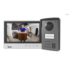 Kit videoporteiro 7 polegadas 2 fios branco — foto 1