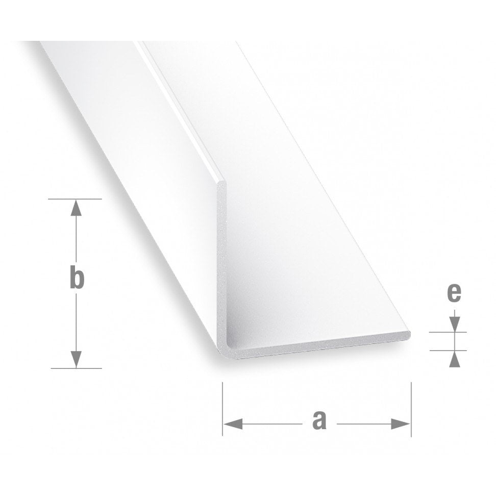 Perfil Ângulo PVC Branco 35x35mm-1m — foto 1