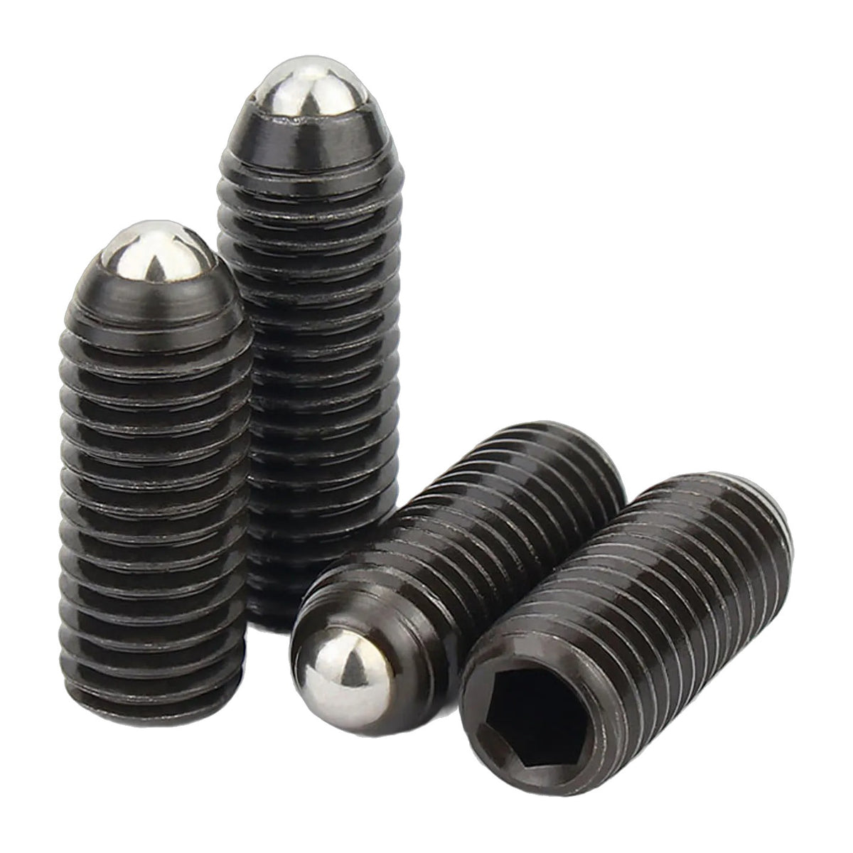 M2.5 m3 m4 m5 m6 m8 m10 m12 m16 304 inoxidável 12.9 preto aço sextavado - 20mm 12.9 grade aço 2 unidades M12 — foto 1 (fundo branco)