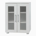 Armário baixo multiusos 2 portas 78x60x32 cm — foto 1