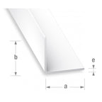 Cantoneira PVC Branco 60x60mm-1m — foto 1