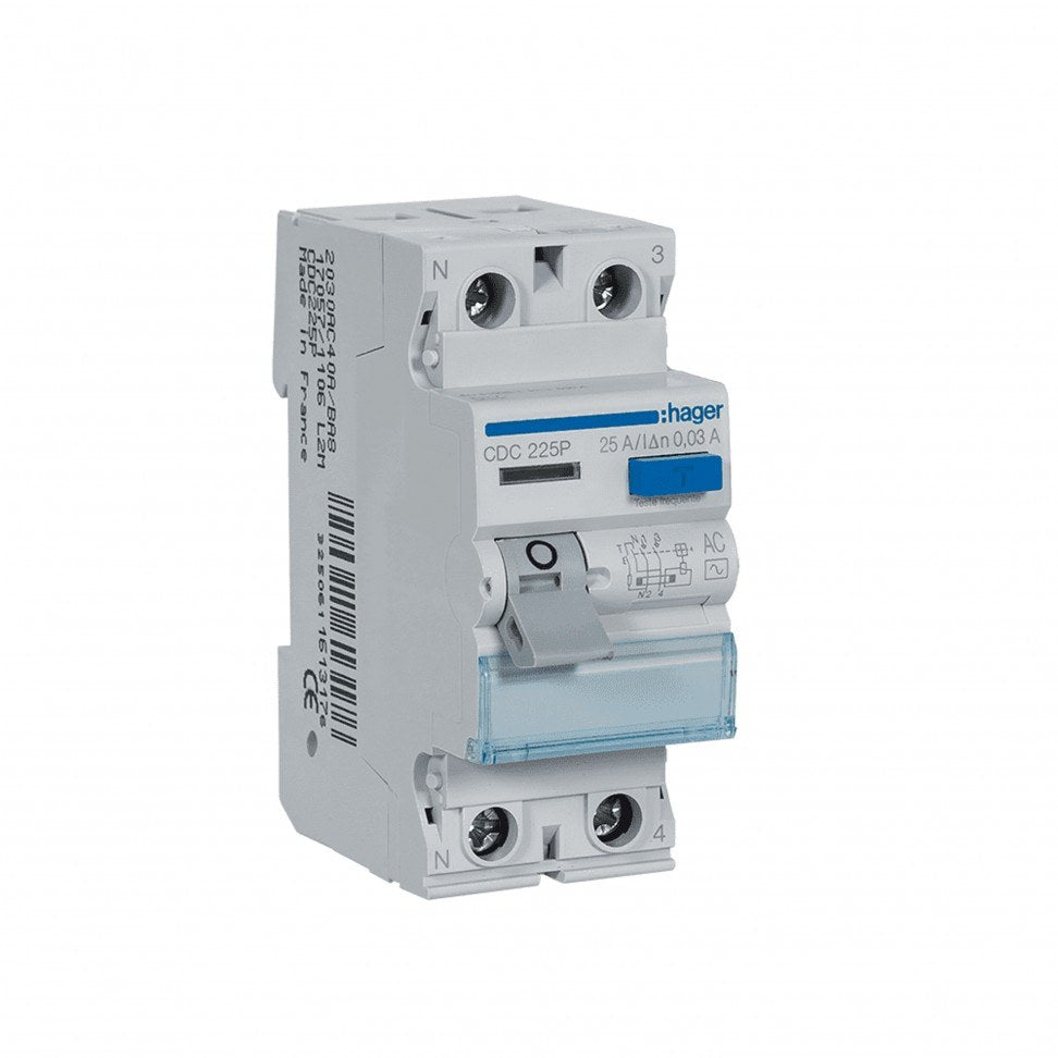 Interruptor diferencial 2P 30 mA 25 A — foto 1