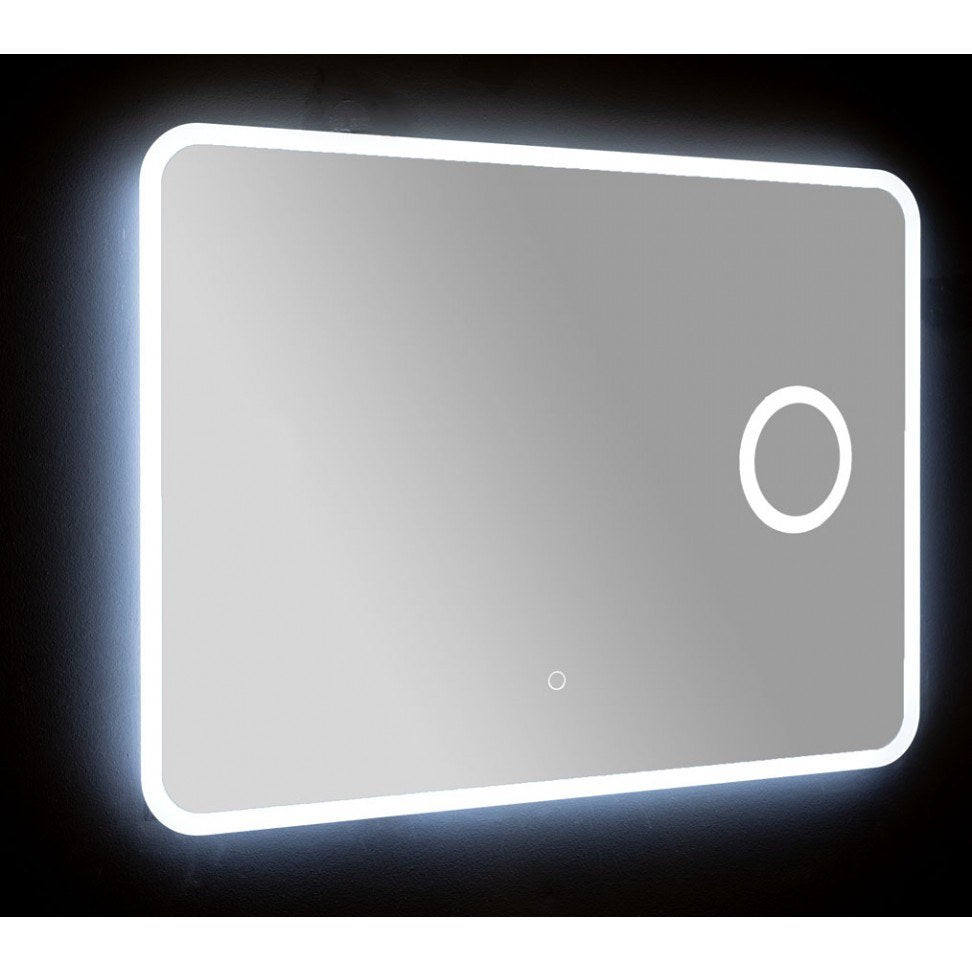 Espelho de casa de banho com iluminação LED táctil 60x80 cm — foto 1