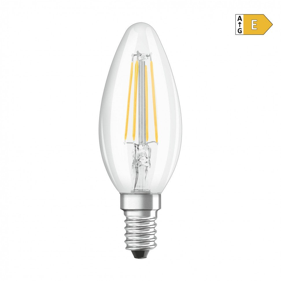 Lâmpada OSRAM Candle F E14 470lm 2700k 4w — foto 1