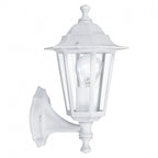 Aplique Exterior Sextavado P/Cima E27 Ip44 Branco — foto 1