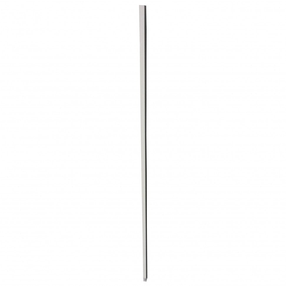 Tubo Chapa Vedação 25x25mm Branco 2m — foto 1