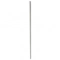 Tubo Chapa Vedação 25x25mm Branco 2m — foto 1