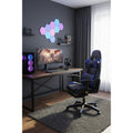 Cadeira Gaming Preta e Azul — foto 1