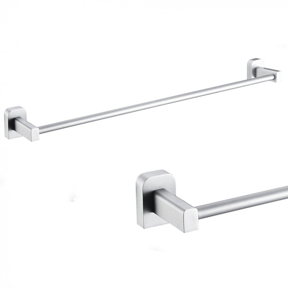 Toalheiro de parede inox série Quadrada 40 cm — foto 1
