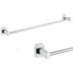 Toalheiro de parede inox série Quadrada 40 cm — foto 1