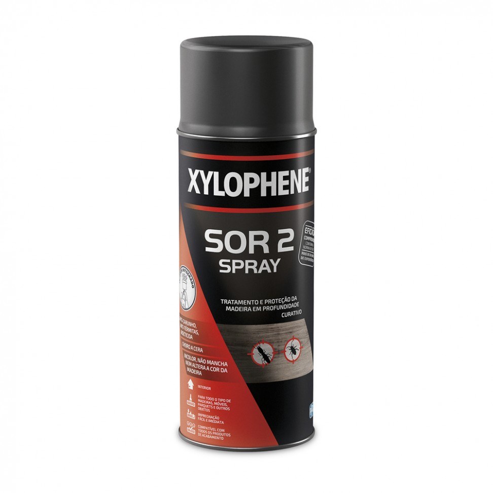 Tratamento de Madeira Spray Exterior Incolor 400ml — foto 1