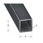Tubo quadrado de aço envernizado 16 x 16 x 1 mm, 1 m — foto 1