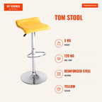 Banco Tom — Amarelo — Infografia | Infographic — dimensions