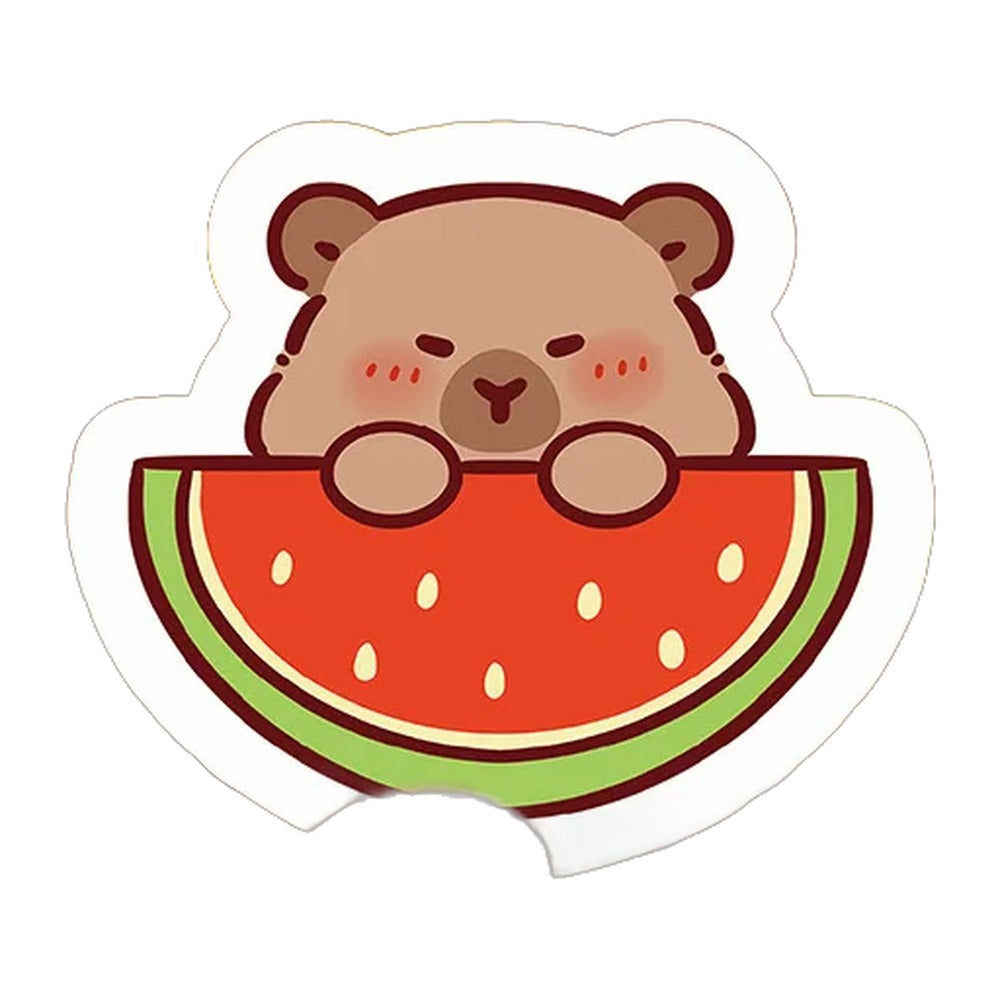 100 pçs dos desenhos animados bonito capivara adesivos pvc estético kapibala graffiti decalques scrapbooking — foto 1 (fundo branco)