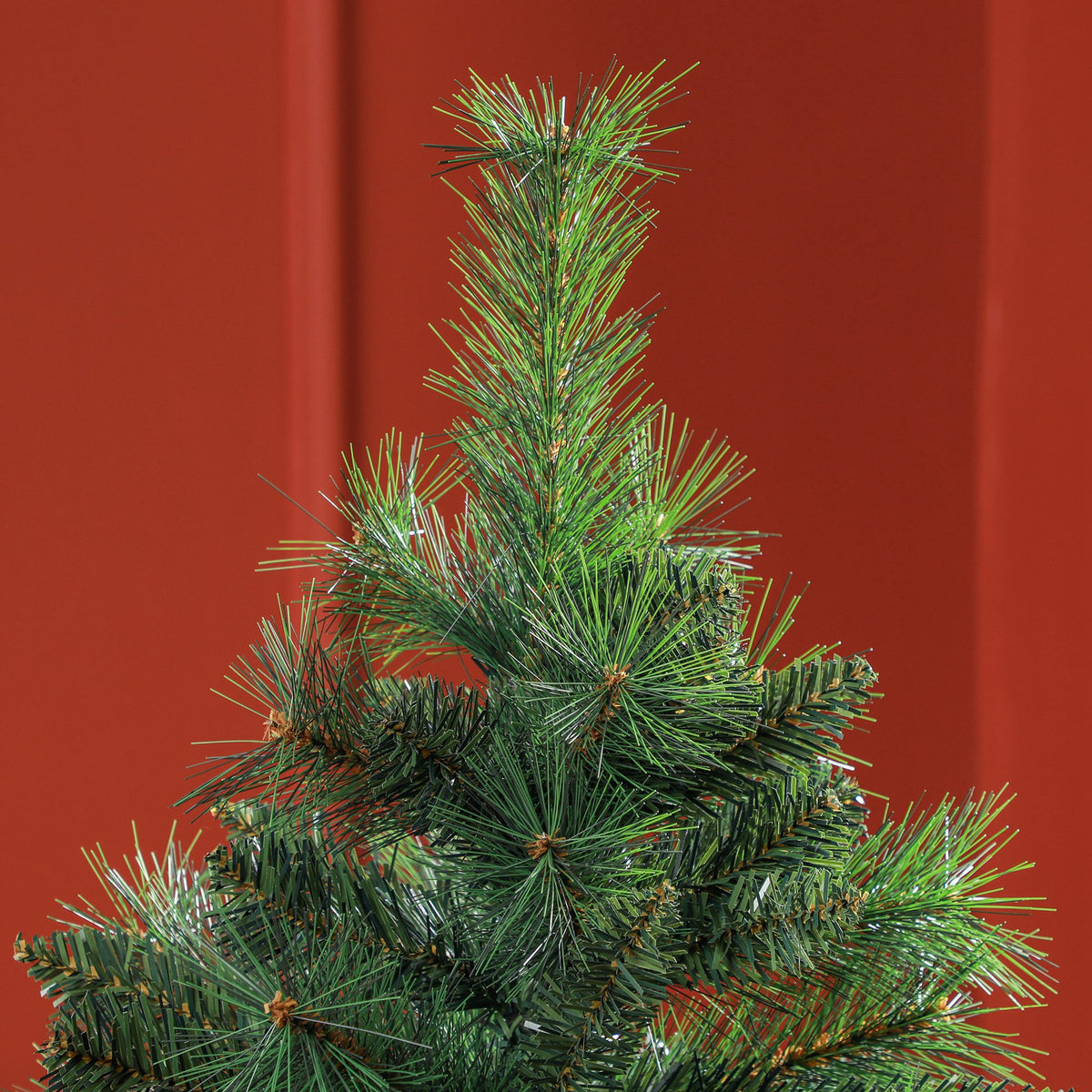 Árvore de Natal 180 cm Árvore de Natal Artificial com 528 Ramos e Suporte de Metal Árvore de Natal para Sala Interior Verde — foto 8