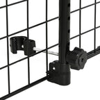 Grade de Segurança de Carro para Cães Extensível Universal Grade de Segurança para Cães com Largura Ajustável 91-152x30cm Preto — foto 7