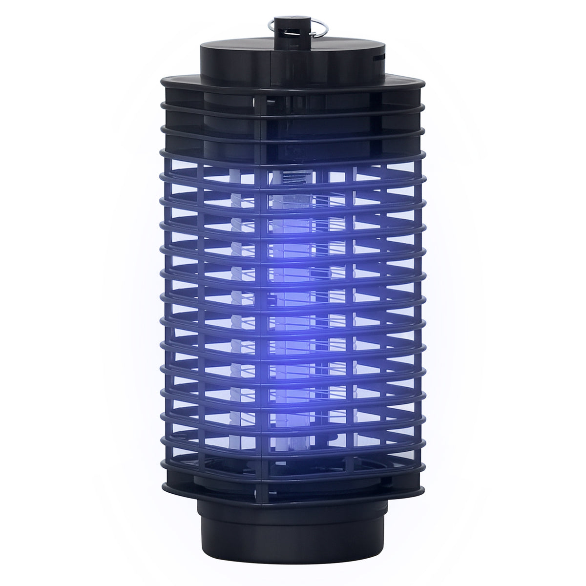 Lâmpada Anti-Mosquitos Elétrica 30W Mata Mosquitos Elétrico Efeito UV 30 m² para Jardim Terraço Pátio 11x11x26 cm Preto — foto 1