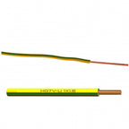 Cabo elétrico unipolar 1,5 mm² amarelo/verde, 1 m — foto 2