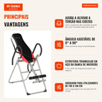 Mesa de Inversão Robusta com Trava Ajustável para Tornozelos — infografia 2