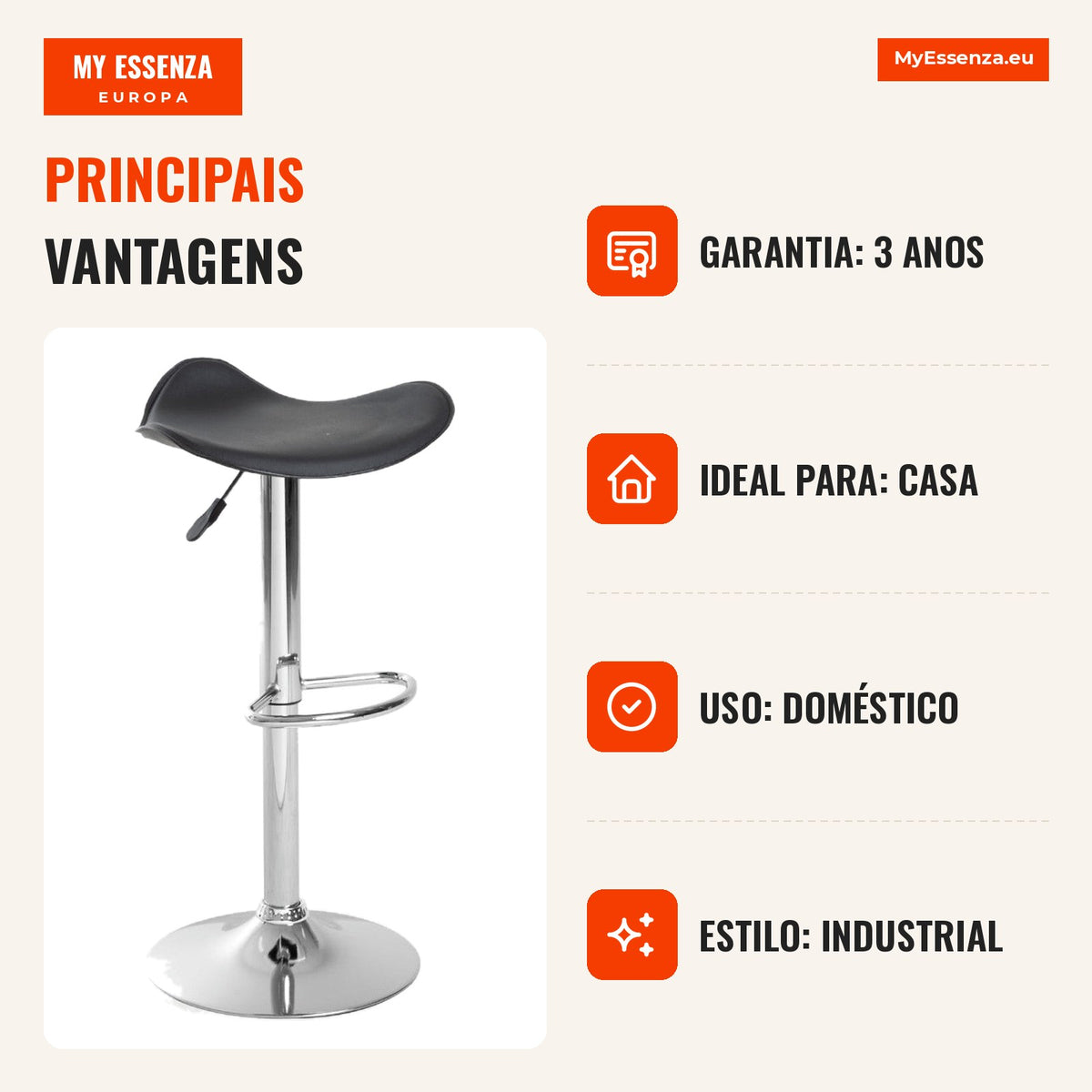 Banco Cromen — Preto — Infografia — vantagens