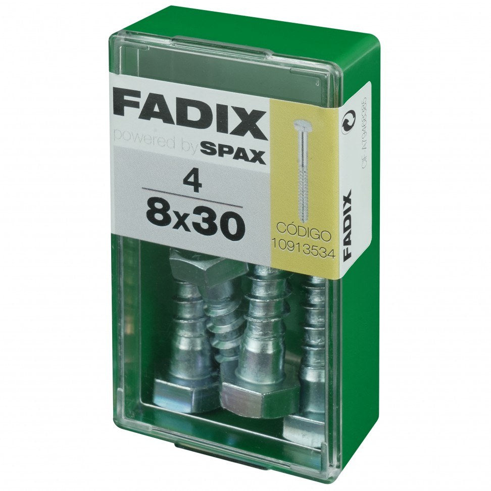 Parafuso Hexagonal Din571 8x30mm S 4un — foto 2