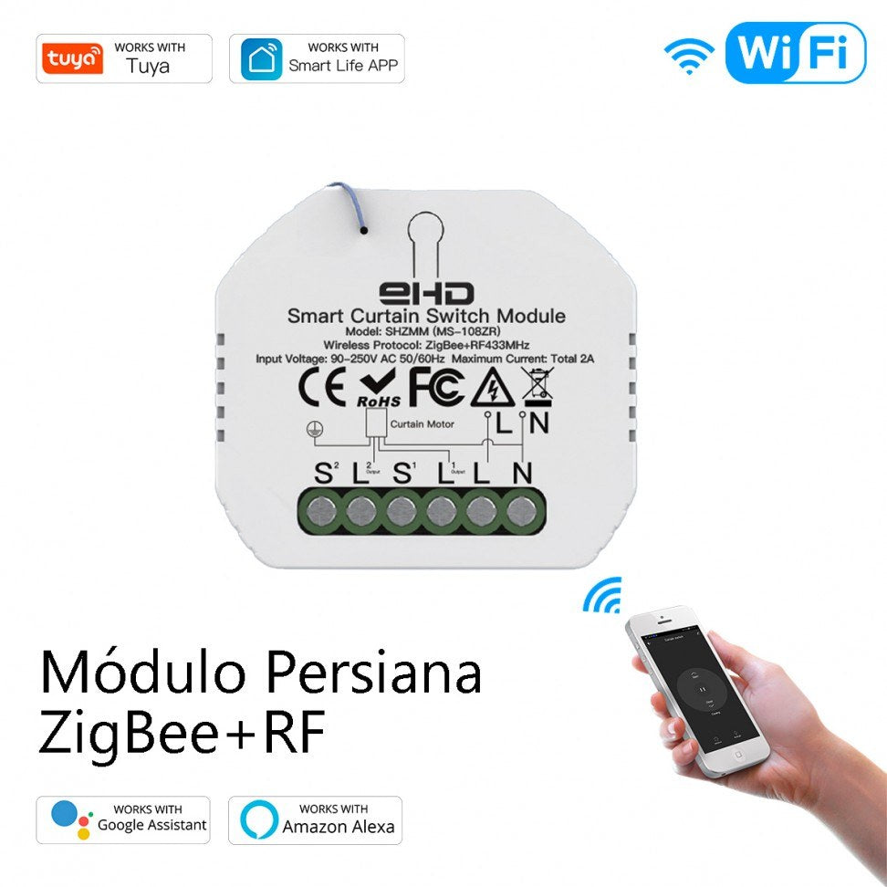 Módulo de Estores e Persianas Zigbee — foto 2