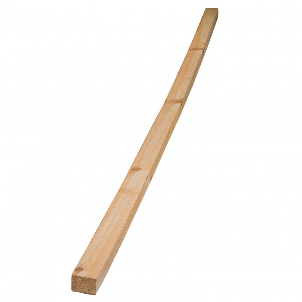 Barrote de madeira seca 50x70 mm, comprimento 2500 mm — foto 2