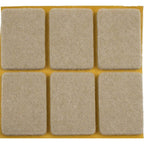 Feltros adesivos anti-risco 20x40 mm, 6 unidades — foto 2