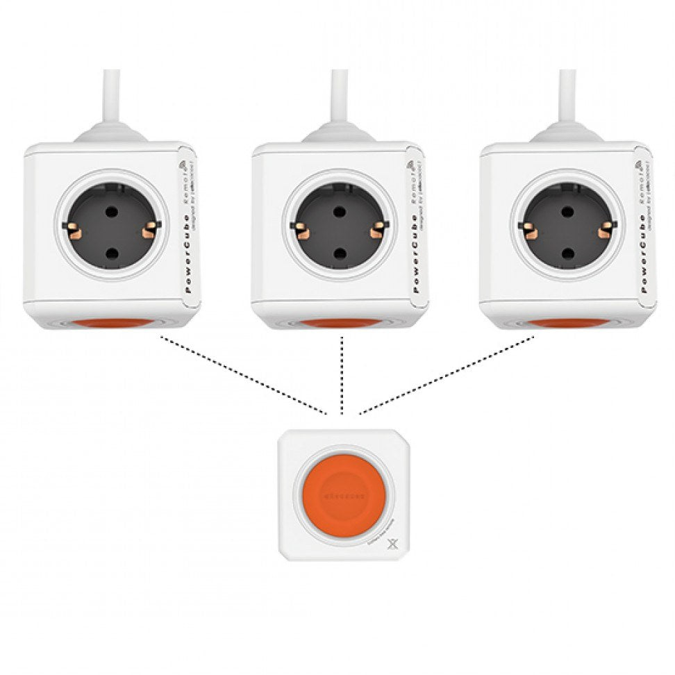 Mini Cube 4 Tomadas com S/Fios 1.5m — foto 2
